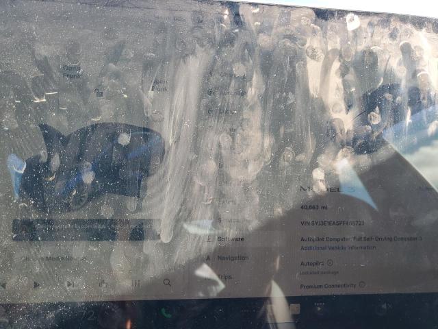 Photo 9 from auction – 2023 TESLA MODEL 3 with VIN 5YJ3E1EA5PF485723