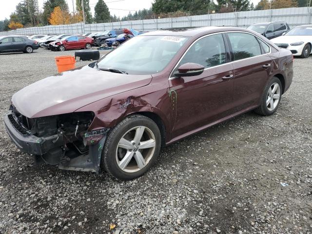 Photo 1 from auction – 2012 VOLKSWAGEN PASSAT SE with VIN 1VWBP7A30CC053299