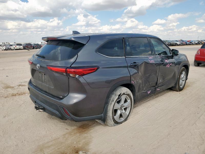 Photo 3 from auction – 2021 TOYOTA HIGHLANDER with VIN 5TDZZRAH8MS038665