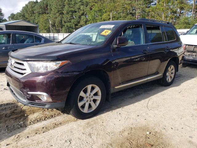 TOYOTA HIGHLANDER 2013 with VIN 5TDBK3EH3DS201753 - Photo from auction