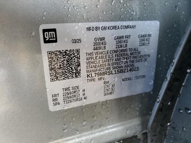Photo 14 from auction – 2025 CHEVROLET TRAILBLAZE with VIN KL79MRSL1SB214023