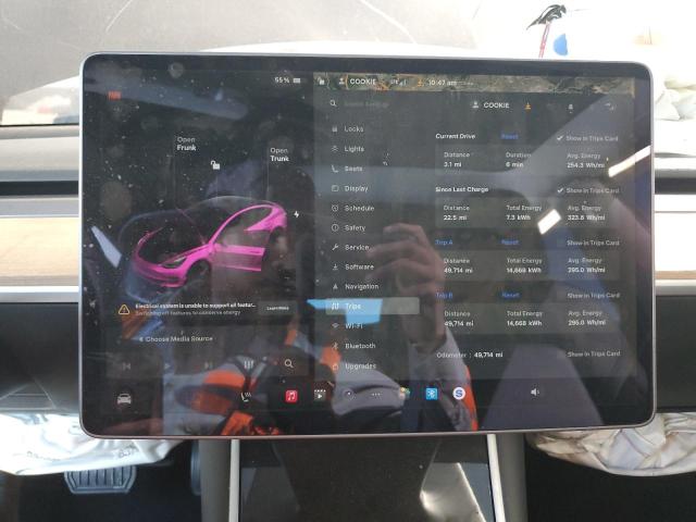 Photo 9 from auction – 2020 TESLA MODEL 3 with VIN 5YJ3E1EA3LF644345