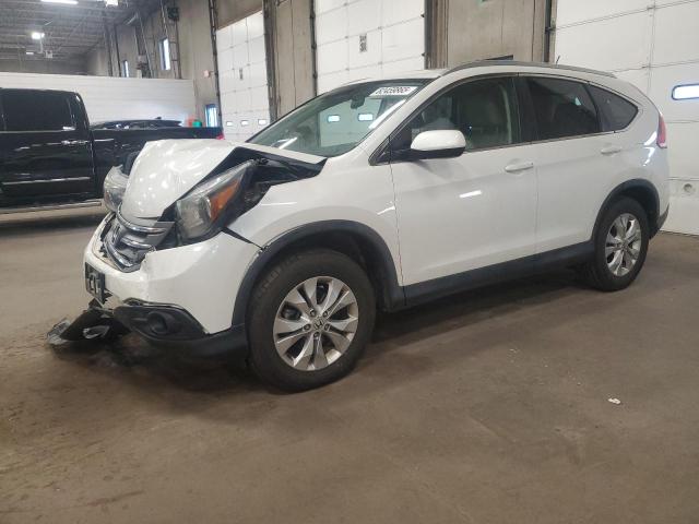 HONDA CR-V EXL 2014 with VIN 5J6RM4H72EL097612 - Photo from auction