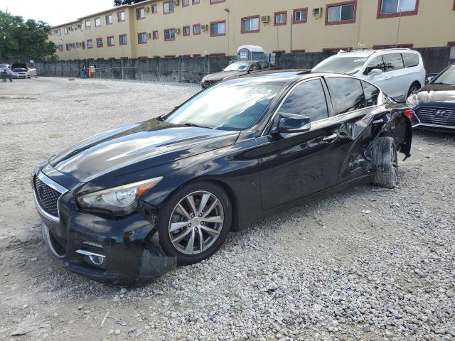 INFI Q50 BASE 2015 with VIN JN1BV7APXFM358029 - Photo from auction
