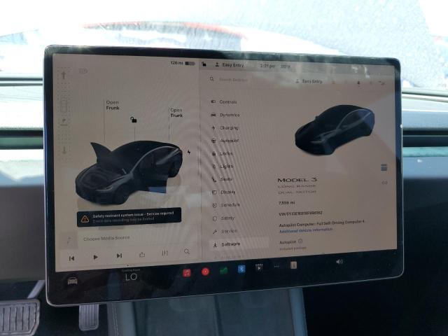 Photo 9 from auction – 2025 TESLA MODEL 3 with VIN 5YJ3E1EB1SF998162
