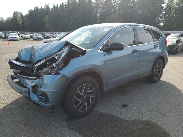 HONDA CR-V SE 2016 with VIN 2HKRM3H46GH561935 - Photo from auction