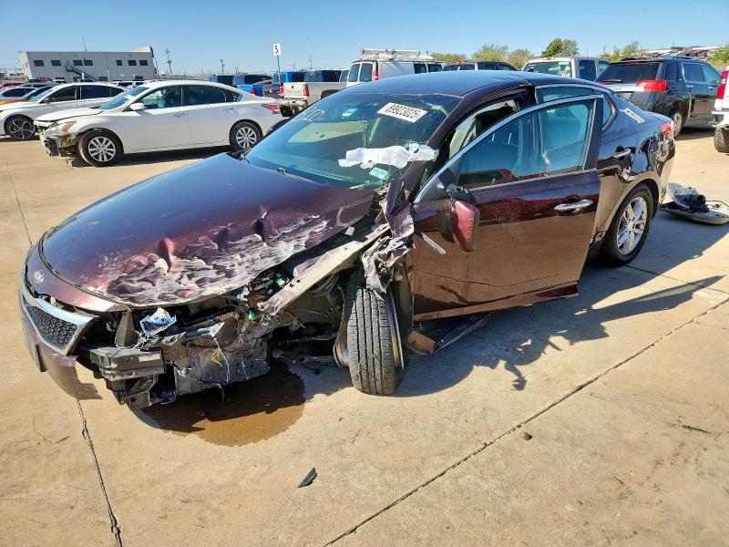 KIA OPTIMA 2013 with VIN 5XXGM4A79DG256745 - Photo from auction