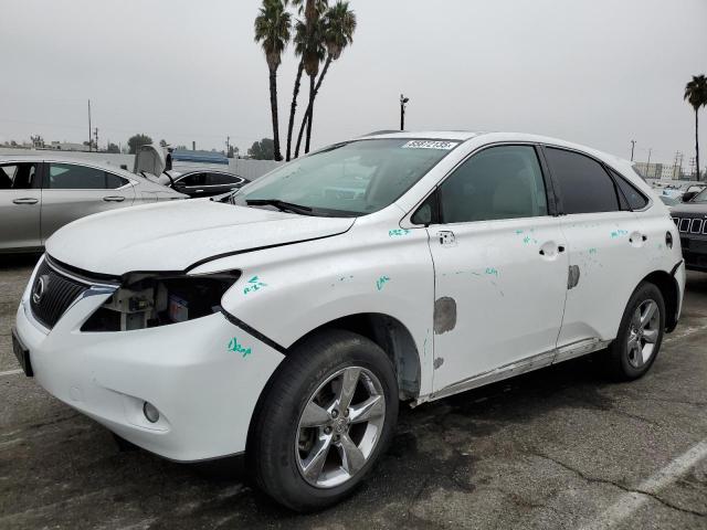 LEXUS RX 350 2010 with VIN 2T2ZK1BA0AC001892 - Photo from auction