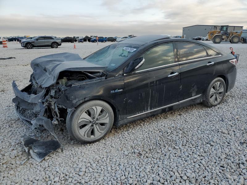 HYUNDAI SONATA 2019 with VIN KMHEC4A47EA108702 - Photo from auction