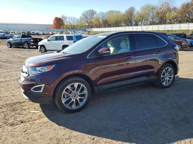 FORD EDGE TITAN 2018 with VIN 2FMPK4K82JBB57723 - Photo from auction