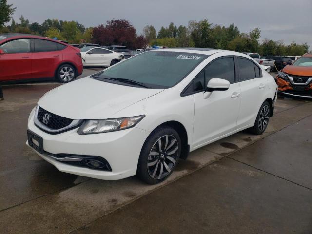 HONDA CIVIC EXL 2014 with VIN 19XFB2F95EE058559 - Photo from auction