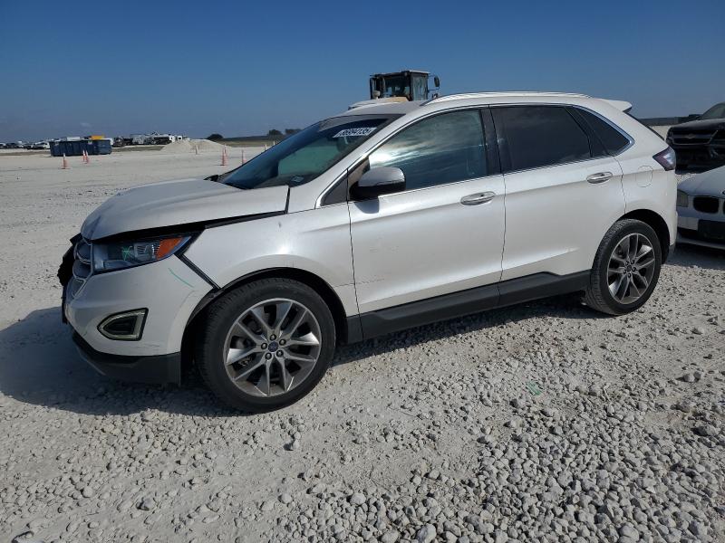 FORD EDGE TITANIUM 2015 with VIN 2FMTK3K83FBB66494 - Photo from auction