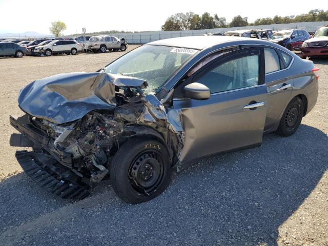 NISSAN SENTRA S 2015 with VIN 3N1AB7AP1FL651607 - Photo from auction