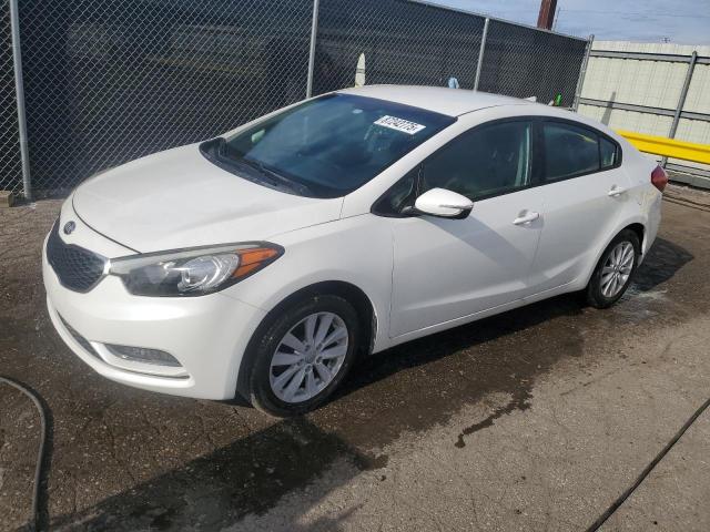 KIA FORTE LX 2014 with VIN KNAFX4A68E5219344 - Photo from auction