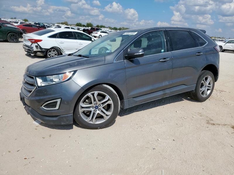 FORD EDGE TITANIUM 2016 with VIN 2FMPK4K86GBB83346 - Photo from auction