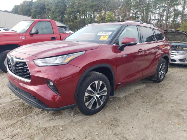 TOYOTA HIGHLANDER 2020 z numerem VIN 5TDHBRCH5LS504001 - Zdjęcie z aukcji