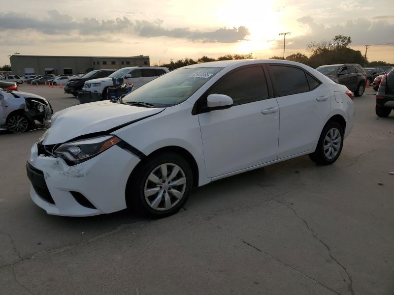 TOYOTA COROLLA L 2016 with VIN 2T1BURHE3GC682776 - Photo from auction