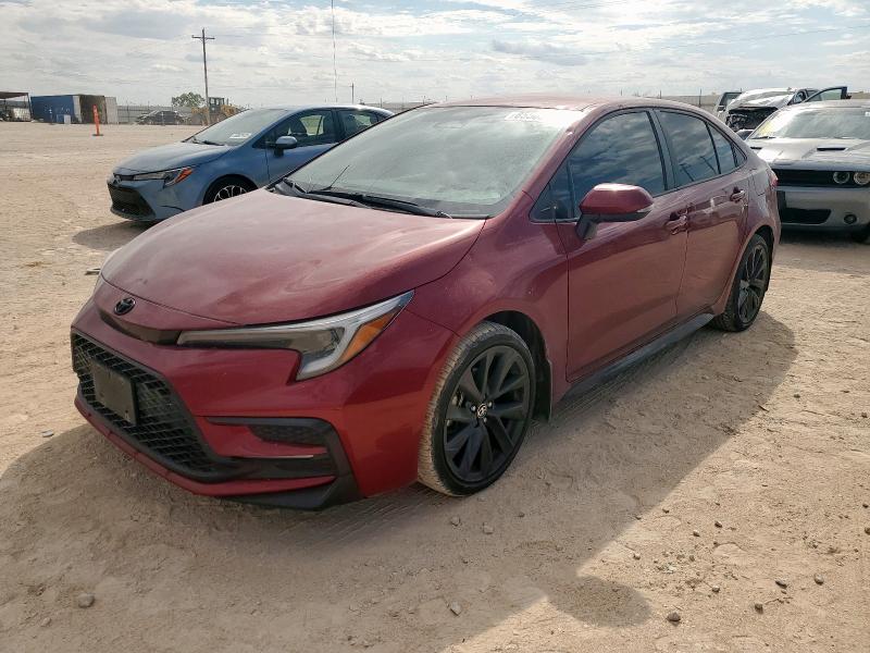 TOYOTA COROLLA SE 2023 with VIN 5YFS4MCE9PP147865 - Photo from auction