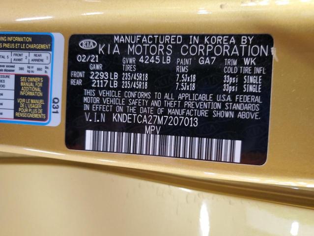 Photo 14 from auction – 2021 KIA SELTOS SX with VIN KNDETCA27M7207013
