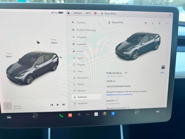 Photo 8 from auction – 2021 TESLA MODEL Y with VIN 5YJYGDED6MF106087
