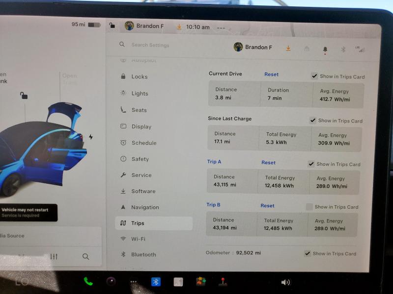 Photo 9 from auction – 2020 TESLA MODEL 3 with VIN 5YJ3E1EA0LF799189