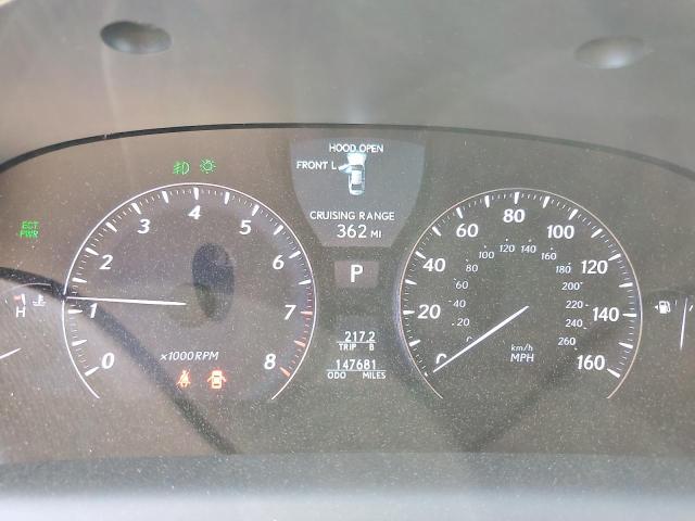 Photo 9 from auction – 2008 LEXUS LS 460 with VIN JTHBL46F585074496