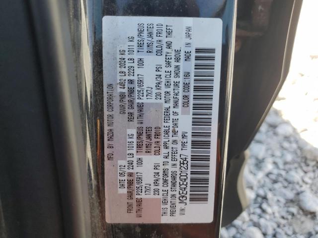 Photo 14 from auction – 2013 MAZDA CX-5 TOURI with VIN JM3KE4CE4D0123547