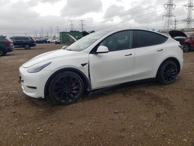 TESLA MODEL Y 2022 with VIN 7SAYGDEF5NF516109 - Photo from auction