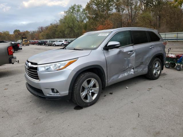 TOYOTA HIGHLANDER 2016 with VIN 5TDDKRFH1GS353965 - Photo from auction