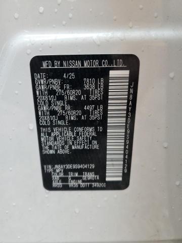 Photo 14 from auction – 2025 NISSAN ARMADA PRO with VIN JN8AY3DE9S9404129