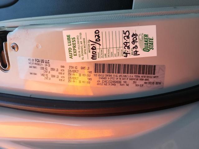 Photo 14 from auction – 2017 CHRYSLER PACIFICA TOURING L PLUS with VIN 2C4RC1EG2HR608386