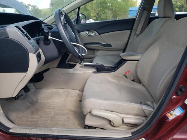 Photo 7 from auction – 2012 HONDA CIVIC LX with VIN 2HGFB2F52CH596409
