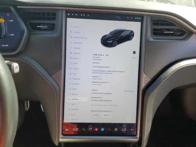 Photo 9 from auction – 2020 TESLA MODEL S with VIN 5YJSA1E48LF378659
