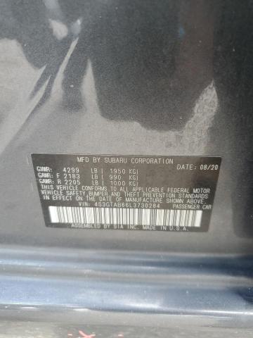Photo 14 from auction – 2020 SUBARU IMPREZA with VIN 4S3GTAB66L3730284