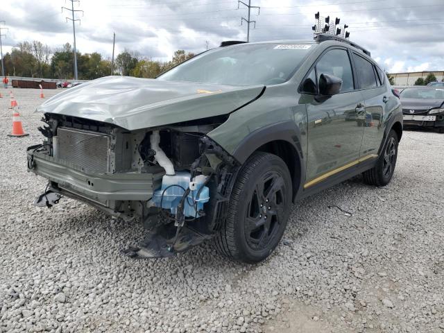 SUBARU CROSSTREK 2024 with VIN 4S4GUHF64R3734239 - Photo from auction