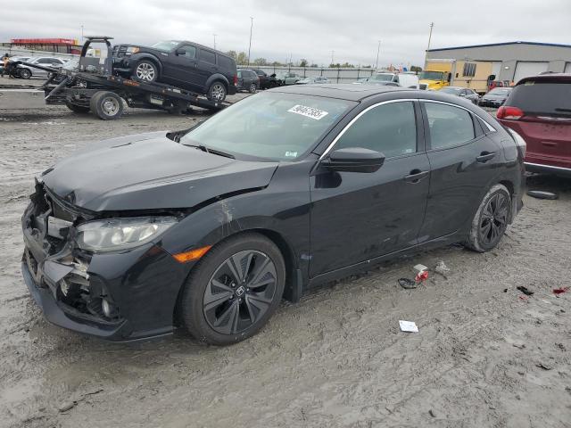HONDA CIVIC EX 2018 with VIN SHHFK7H54JU217971 - Photo from auction