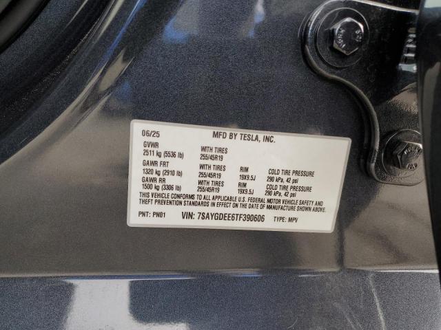 Photo 14 from auction – 2026 TESLA MODEL Y with VIN 7SAYGDEE6TF390606