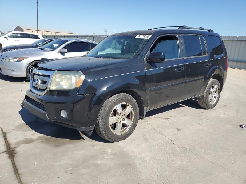HONDA PILOT EXL 2011 with VIN 5FNYF3H59BB028127 - Photo from auction