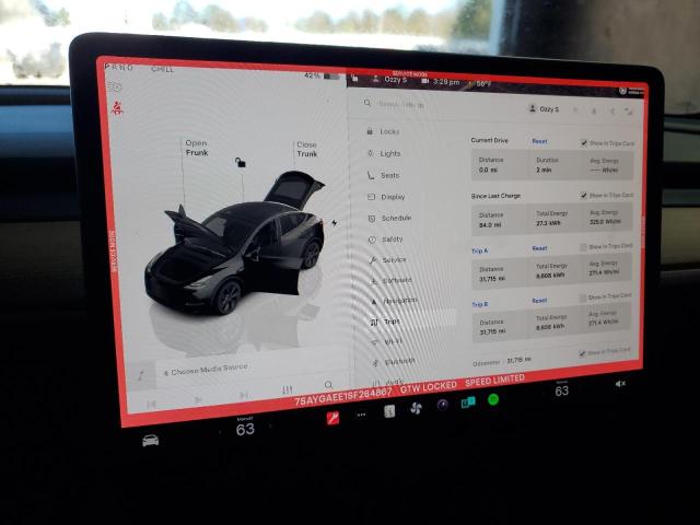 Photo 9 from auction – 2025 TESLA MODEL Y with VIN 7SAYGAEE1SF284867