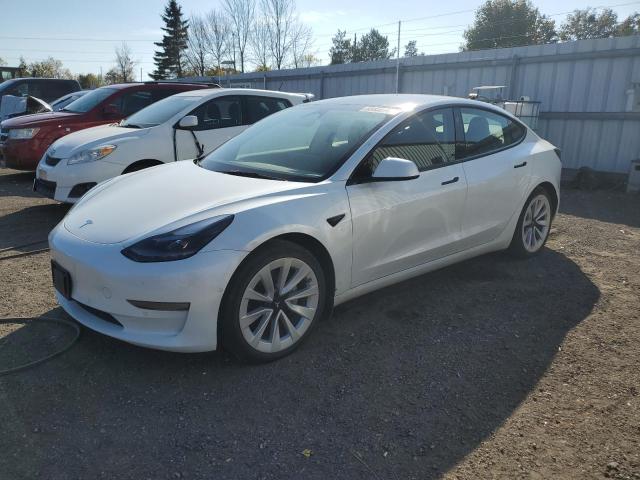TESLA MODEL 3 2022 with VIN 5YJ3E1EA5NF347287 - Photo from auction