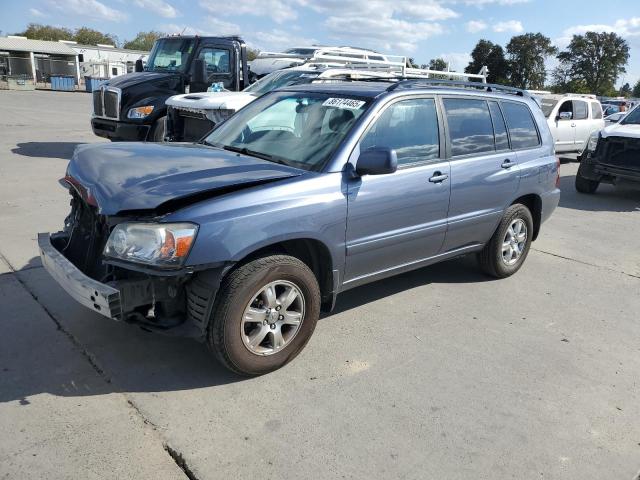TOYOTA HIGHLANDER 2007 with VIN JTEEP21A970208968 - Photo from auction
