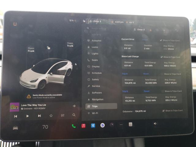 Photo 9 from auction – 2021 TESLA MODEL 3 with VIN 5YJ3E1EB6MF019688