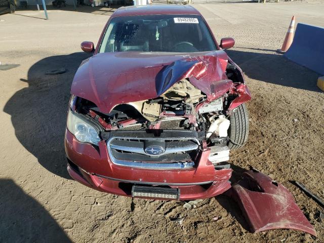 Photo 5 from auction – 2009 SUBARU LEGACY 2.5 with VIN 4S3BL616196212907