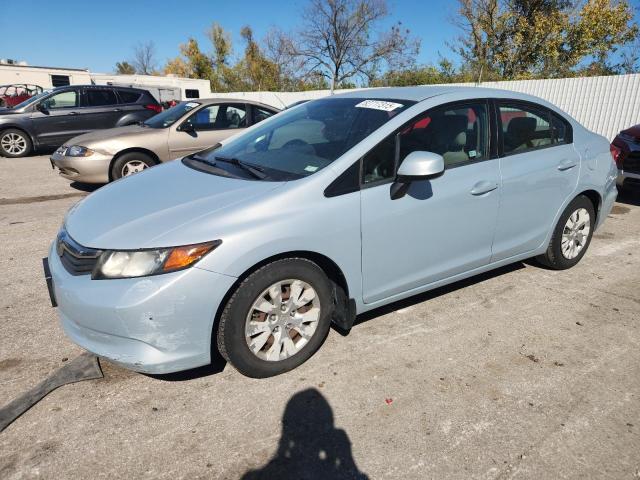 HONDA CIVIC LX 2012 with VIN 2HGFB2F55CH600078 - Photo from auction
