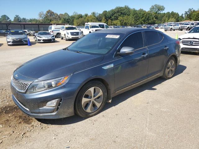 KIA OPTIMA HYB 2015 with VIN KNAGM4ADXF5077494 - Photo from auction