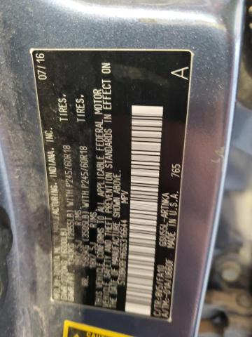 Photo 14 from auction – 2016 TOYOTA HIGHLANDER with VIN 5TDBKRFH6GS316644