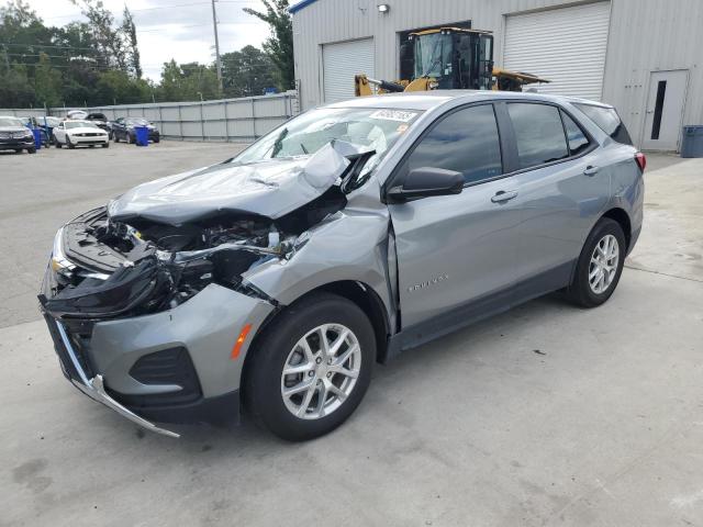CHEVROLET EQUINOX LS 2024 with VIN 3GNAXHEG2RL221238 - Photo from auction