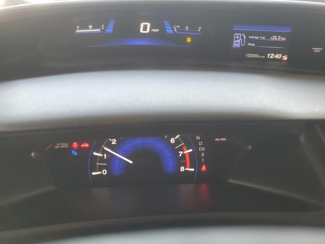Photo 9 from auction – 2013 HONDA CIVIC LX with VIN 19XFB2F53DE290640