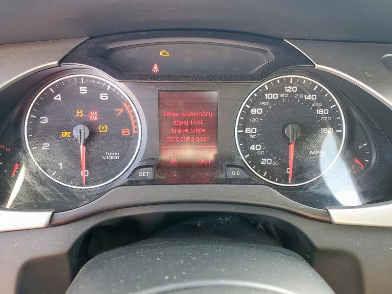 Zdjęcie 9 z aukcji – 2009 AUDI A4 PREMIUM z VIN WAUSF78K59N068331