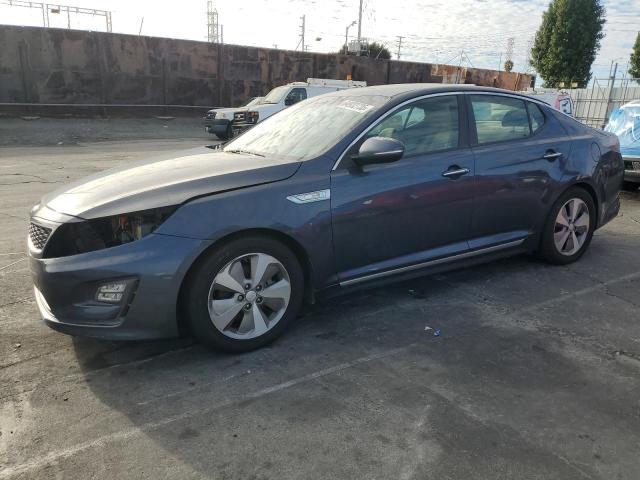 KIA OPTIMA HYB 2015 with VIN KNAGN4AD6F5084083 - Photo from auction
